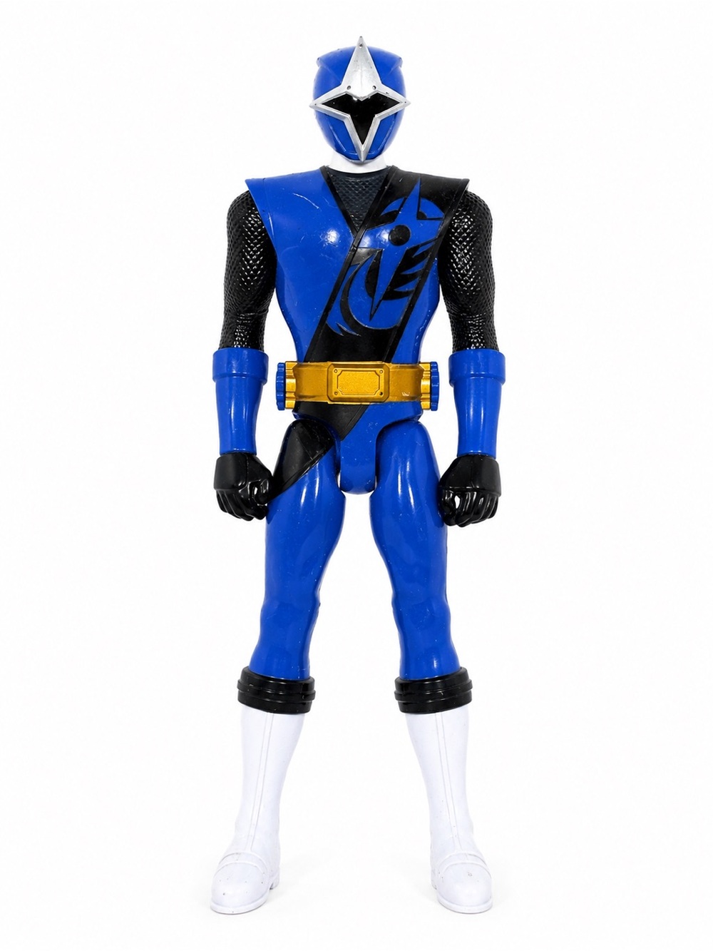 Power Rangers Ninja Steel Blue Ranger 12” Action Figure Bandai 2017